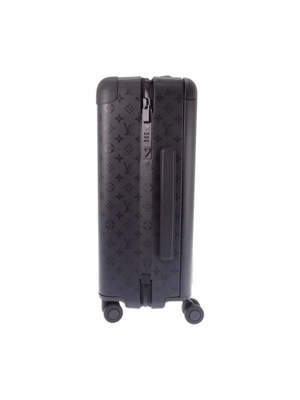 Louis Vuitton Horizon 55 Carry Case Suitcase Leather Monogram Midnight Black